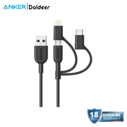 Anker PowerLine II 3-in-1 Cable