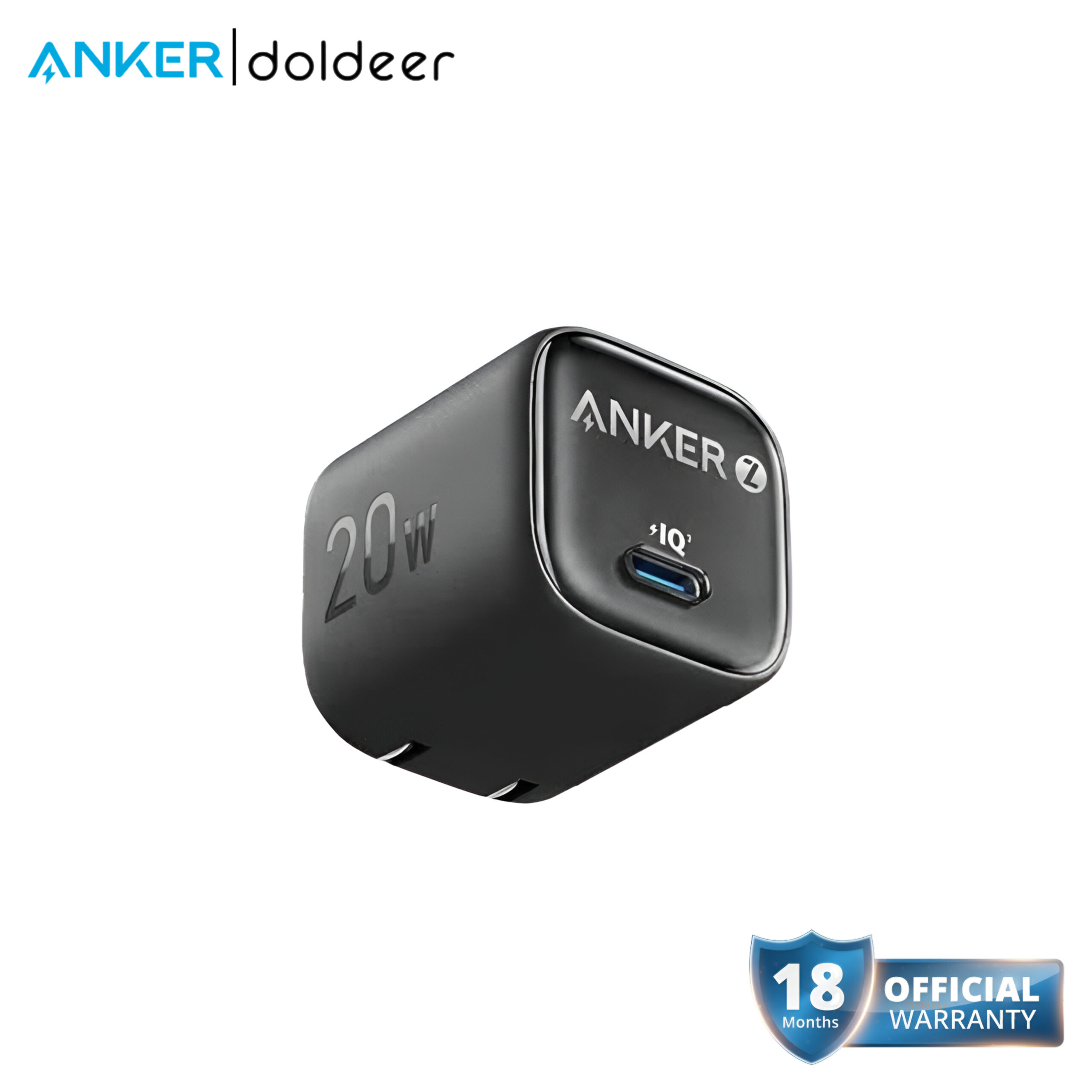 Anker Zolo Charger 20W IQ+PD A2699 – Fast USB-C PD Adapter Anker Zolo Charger 20W IQ+PD A2699 – Fast USB-C PD Adapter
