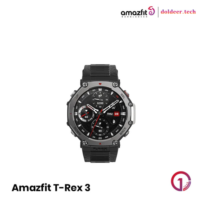 Amazfit T-Rex 3 Rugged Smartwatch with GPS