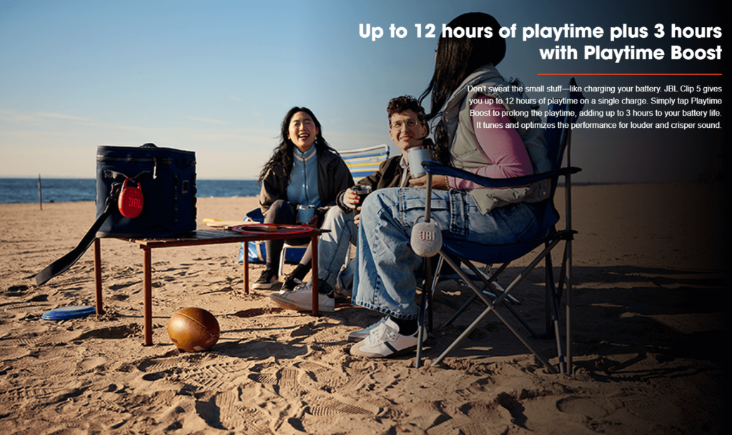 JBL Clip 5 Bluetooth Speaker
