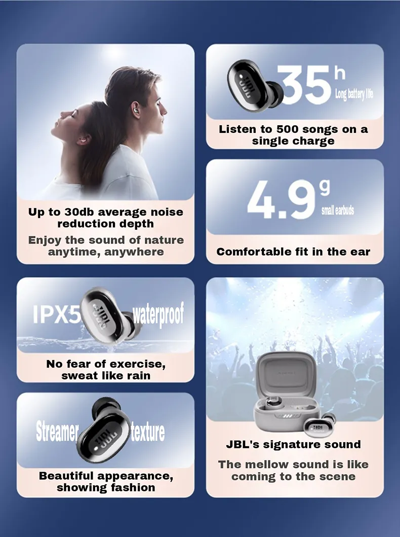 JBL Live Free 2 TWS Noise Cancelling Earbuds 