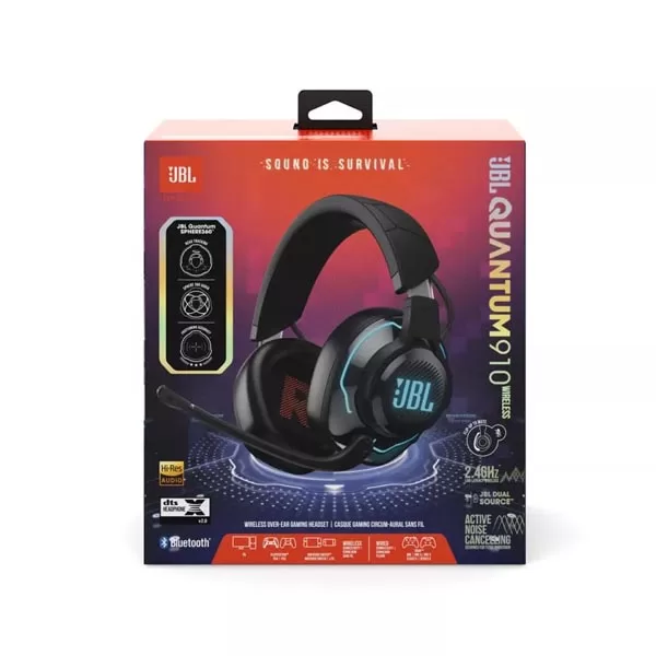 JBL Quantum 910 Wireless ANC Over-Ear Gaming Headphones

