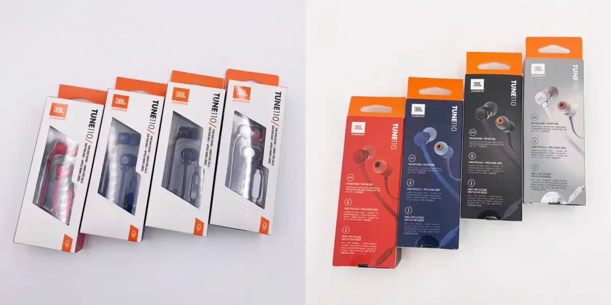JBL TUNE 110 In-Ear Headphones 