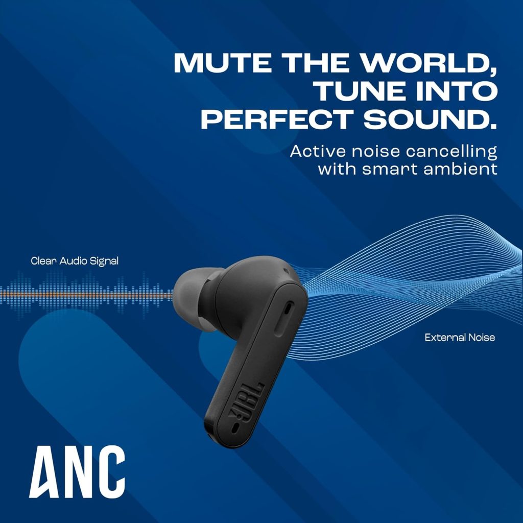 JBL Tune 235NC TWS True Wireless Earbuds: Premium Sound with Active Noise Cancelling 