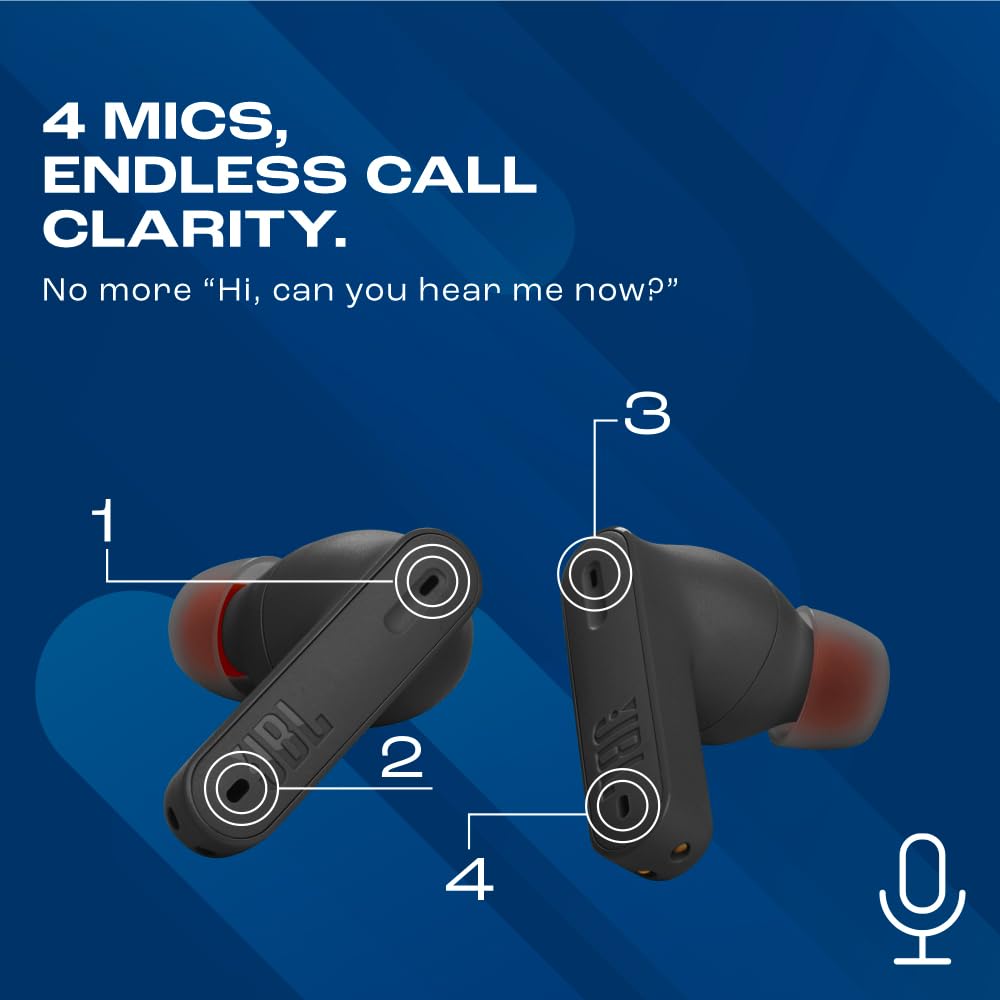 JBL Tune 235NC TWS True Wireless Earbuds: Premium Sound with Active Noise Cancelling 