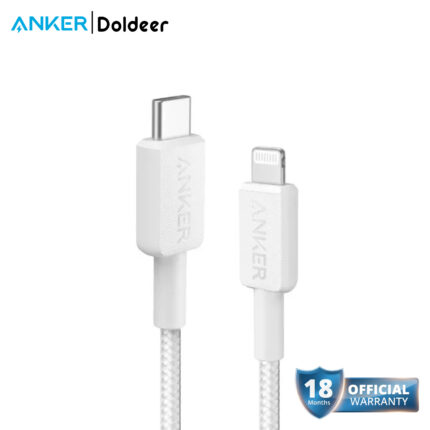 Anker 322 USB-C to Braided Lightning Cable 3ft