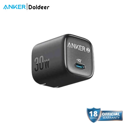 Anker Zolo Charger 30W PD+IQ A2698 – Fast USB-C Power Delivery Adapter | Doldeer