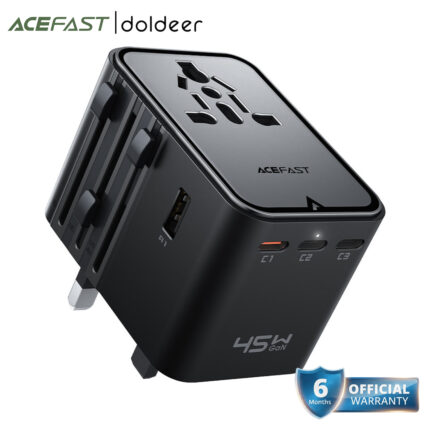 ACEFAST Z8 PD45W GaN Charger – 5-Port Fast Adapter