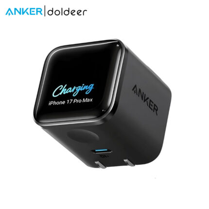 Anker Nano 45W Smart Display Foldable Charger Black