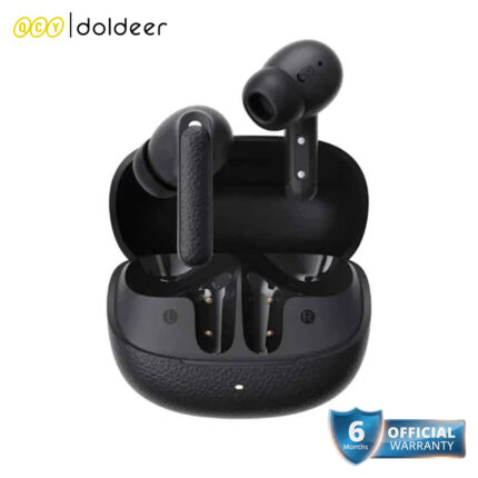 QCY Buds ANC HT15 45dB Noise Cancel Earbuds Black